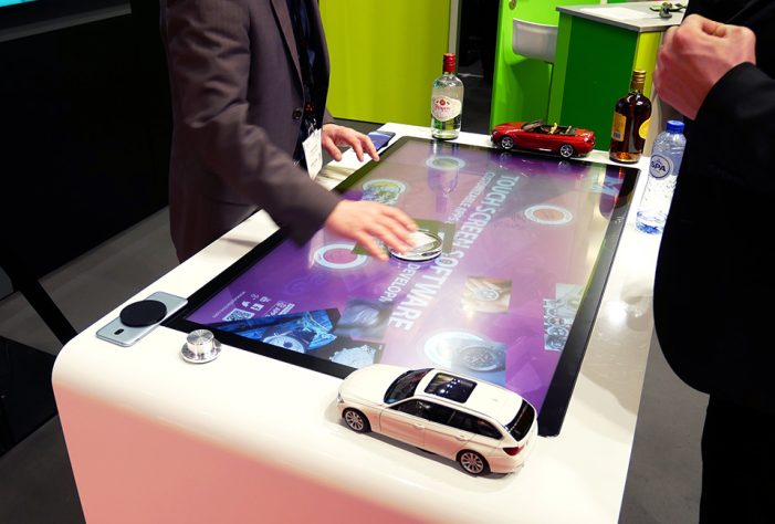 Premium Touchscreen Lösungen mit Objekterkennung bei 3M und eyefactive auf der ISE 2018