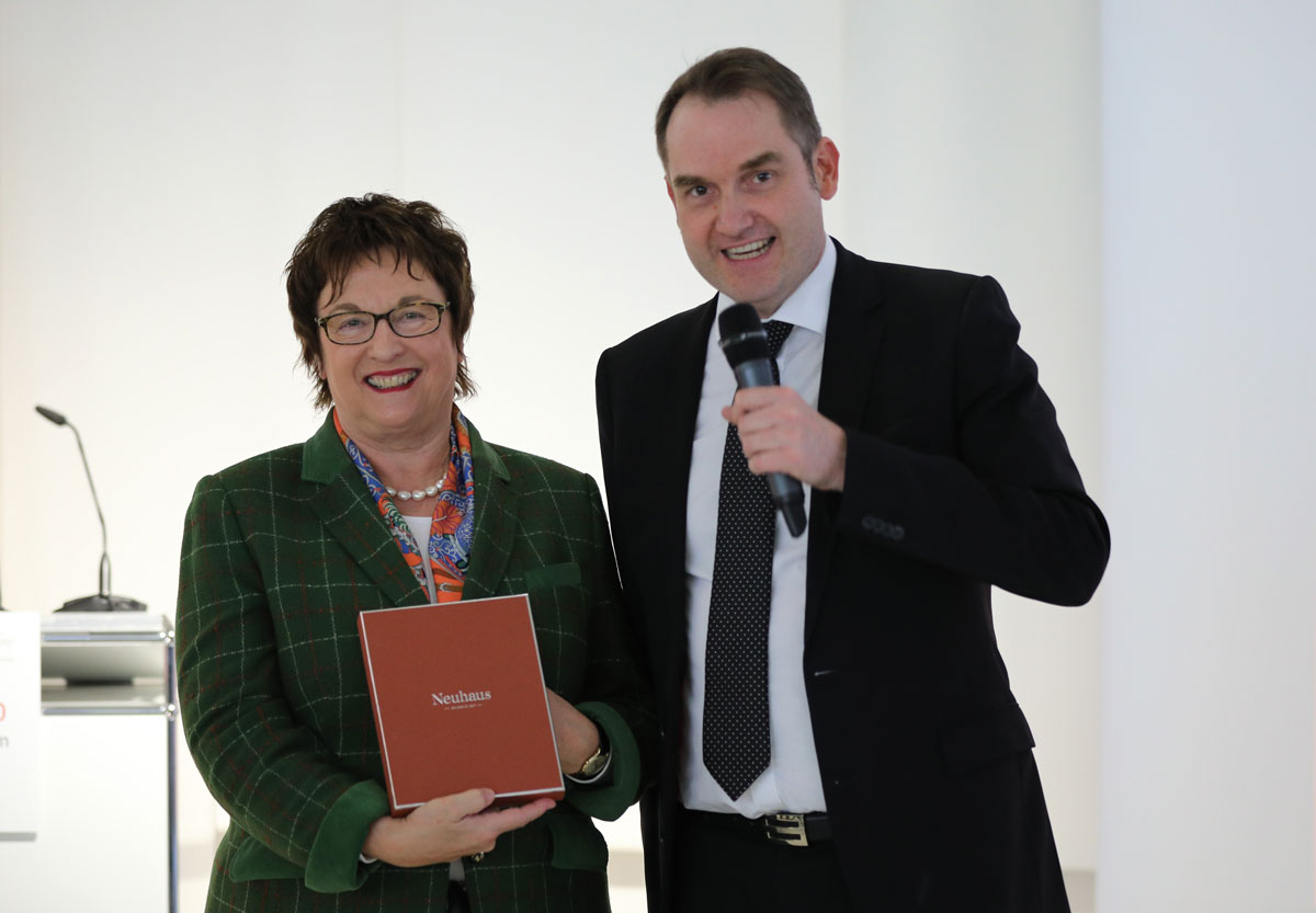 Bundeswirtschaftsministerin Brigitte Zypries eröffnet das Mittelstand 4.0-Kompetenzzentrum IT-Wirtschaft in Berlin