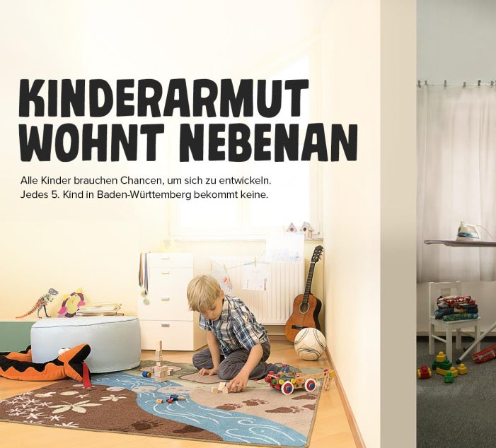 „358.000 arme Kinder im Musterländle sind ein Skandal“ „358.000 arme Kinder im Musterländle sind ein Skandal“