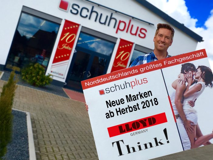 Neue Marken: Lloyd und Think! ab Herbst beim Übergrößen-Spezialisten schuhplus Neue Marken: Lloyd und Think! ab Herbst beim Übergrößen-Spezialisten schuhplus