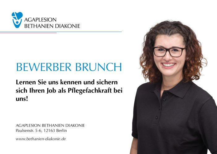 „Bewerber Brunch“ bei der AGAPLESION BETHANIEN DIAKONIE