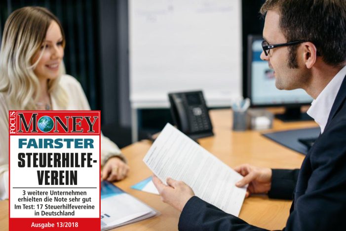 Fairster Steuerhilfeverein laut Focus-Money!