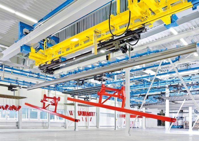 Die dreidimensionale Fabrik: KEWESTA simuliert „Power & Free“ mit Visual Components