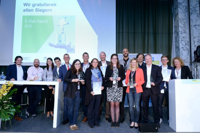 E-Mail-Award 2018: Gold für Ex Libris und Focus