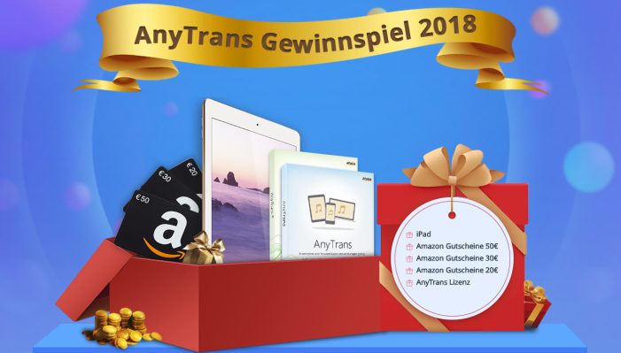 AnyTrans Quiz lösen und iPad 2018 gewinnen – AnyTrans Quiz 2018