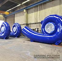 Ceramic Polymer: PROGUARD CN 200 für Spiralzuläufe von Francis-Turbinen – Wasserkraftwerk Fluss Louros/Griechenland