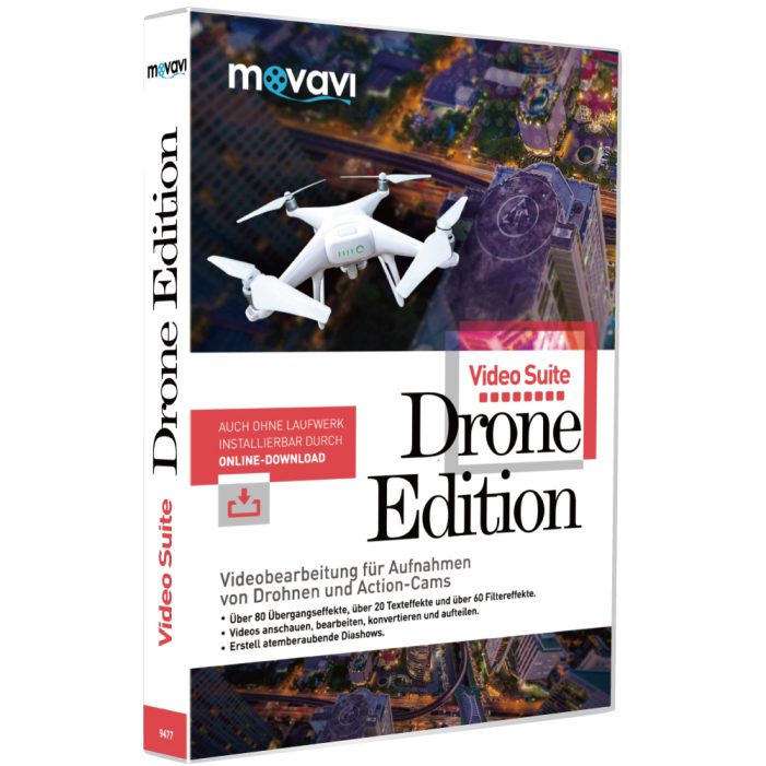 And…CUT! „movavi Video Suite – Drone Edition“ von bhv And…CUT! „movavi Video Suite – Drone Edition“ von bhv