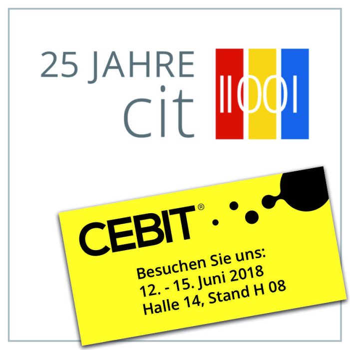 cit zeigt moderne E-Government-Lösungen auf der CEBIT cit zeigt moderne E-Government-Lösungen auf der CEBIT