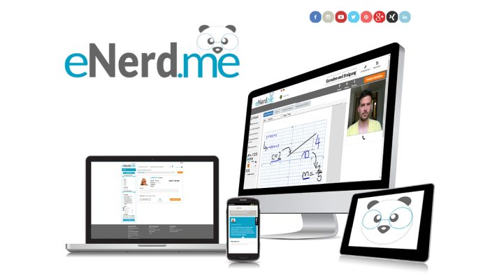 eNerd.me startet die digitale Revolution der Nachhilfe eNerd.me startet die digitale Revolution der Nachhilfe