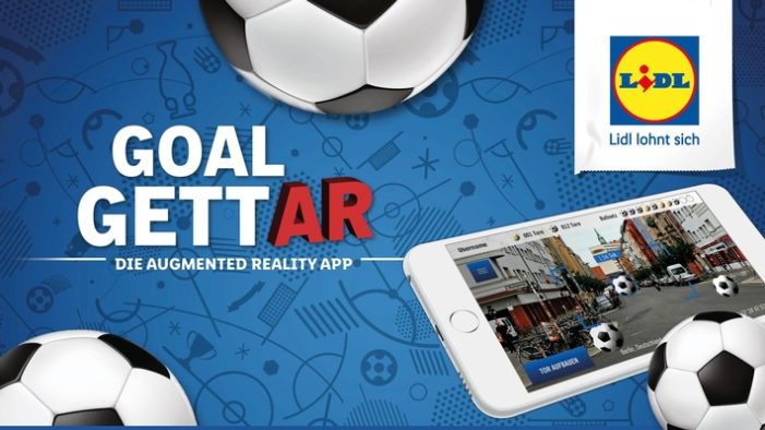 „Lidl GoalgettAR App“: Mach deine Stadt zum Stadion / Zur Fußball-WM veröffentlicht Lidl eine kostenlose Augmented-Reality-App für interaktiven Spielspaß und exklusive Prämien (FOTO)