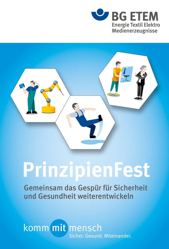 BG ETEM will Unternehmen zu Sicherheit und Gesundheit lotsen / Fraunhofer-Institut entwickelt Kampagnen-Werkzeuge (FOTO)