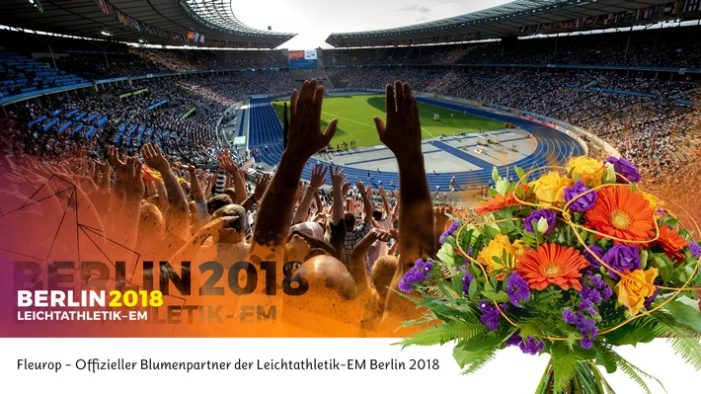 10.000 Blumen bei Deutschlands größtem „SPORT FESTIVAL“ des Jahres:
Fleurop ist Blumenpartner der Leichtathletik-EM Berlin 2018 (FOTO)