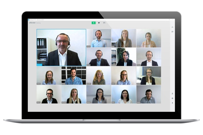 So geht digital – Videoconferencing made in Germany / alfaview® im Juni auf der CeBIT 2018 in Hannover (FOTO)