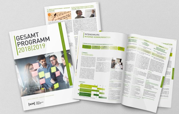 SCM: Weiterbildungsprogramm für 2018/2019 erschienen