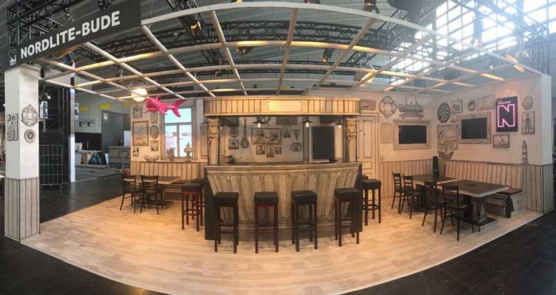 NORDLITE bringt Messestand „to go“ an den Start