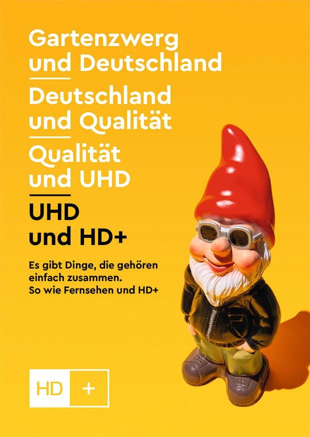 HD+ startet aufmerksamkeitsstarke Imagekampagne / „Fernsehen und HD+ gehören einfach zusammen“ (FOTO)