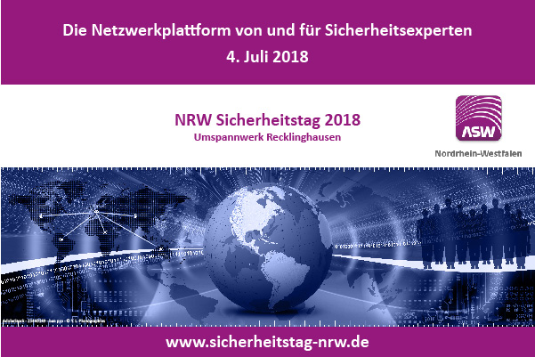 NRW Sicherheitstag 2018 am 4.Juli 2018 in Recklinghausen
