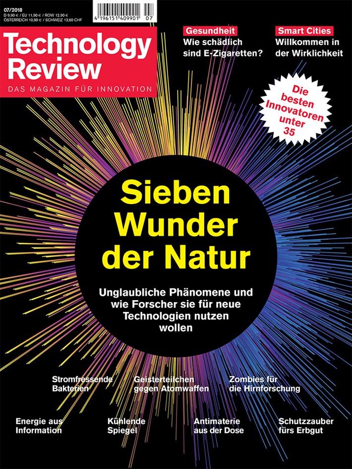Presse-Einladung: 27. Juni, Telefónica BASECAMP, Berlin / Technology Review prämiert Innovatoren unter 35 (FOTO)