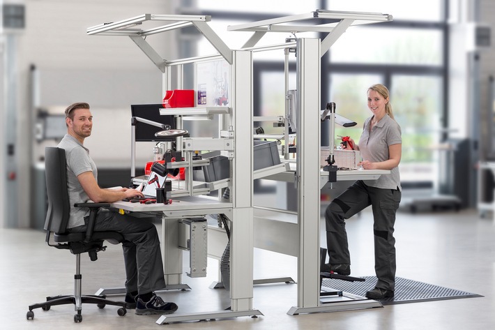Ergonomie am Industriearbeitsplatz – Die Aktion Gesunder Rücken e.V. gibt Tipps (FOTO)