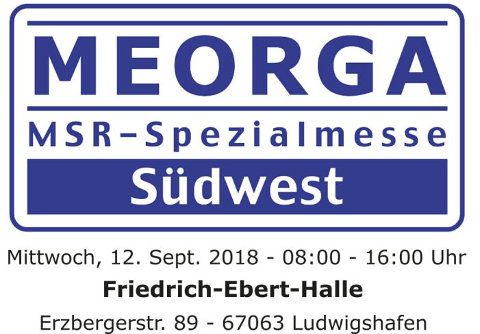 MSR – Spezialmesse Südwest in Ludwigshafen am 12. September 2018 MSR – Spezialmesse Südwest in Ludwigshafen am 12. September 2018
