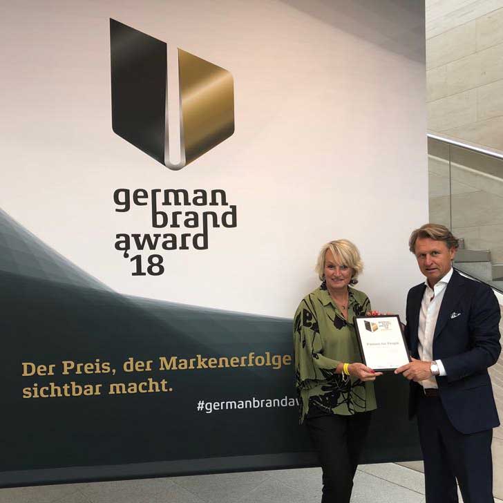 Passion for People ist „Winner“ beim German Brand Award 2018