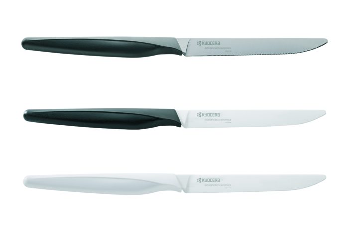 Hightech trifft perfekten Fleischgenuss: KYOCERA präsentiert Steakmesser mit scharfen und langlebigen Keramikklingen Hightech trifft perfekten Fleischgenuss: KYOCERA präsentiert Steakmesser mit scharfen und langlebigen Keramikklingen