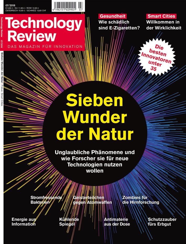 Die „Morgen-Macher“ / Technology Review prämiert Innovatoren unter 35 (FOTO)