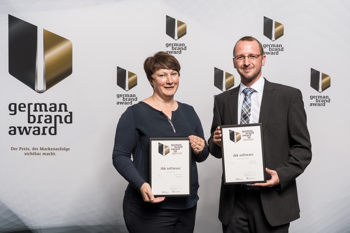 i&k software GmbH gewinnt German Brand Award 2018 (FOTO)