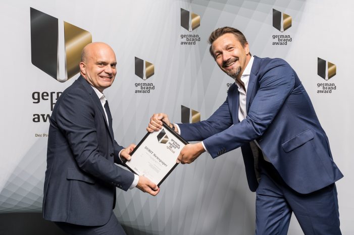 ipanema2c gewinnt German Brand Award für DURIT Hartmetall.