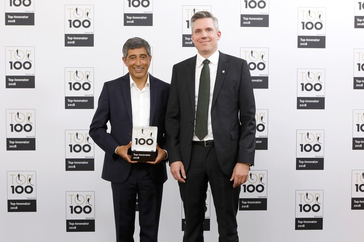 Erfolg bei TOP 100 – Hansgrohe SE gehört zu den Innovationsführern 2018 (FOTO)