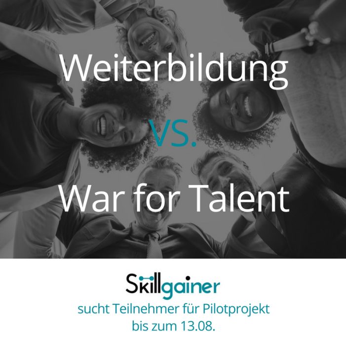 Pilotprojekt gegen War for Talent sucht noch Teilnehmer Pilotprojekt gegen War for Talent sucht noch Teilnehmer