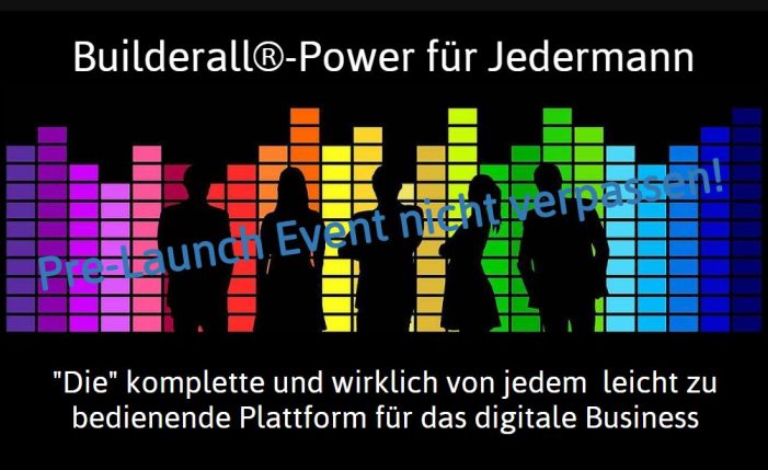 Einladung zum Builderall Pre-Launch Webinar
