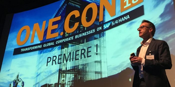 Kundenkongress cbs ONE.CON 2018 bringt SAP-Community zusammen Kundenkongress cbs ONE.CON 2018 bringt SAP-Community zusammen