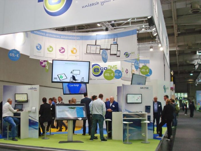 CEBIT–18: Workflow & Archivsysteme von ecoDMS super angekommen