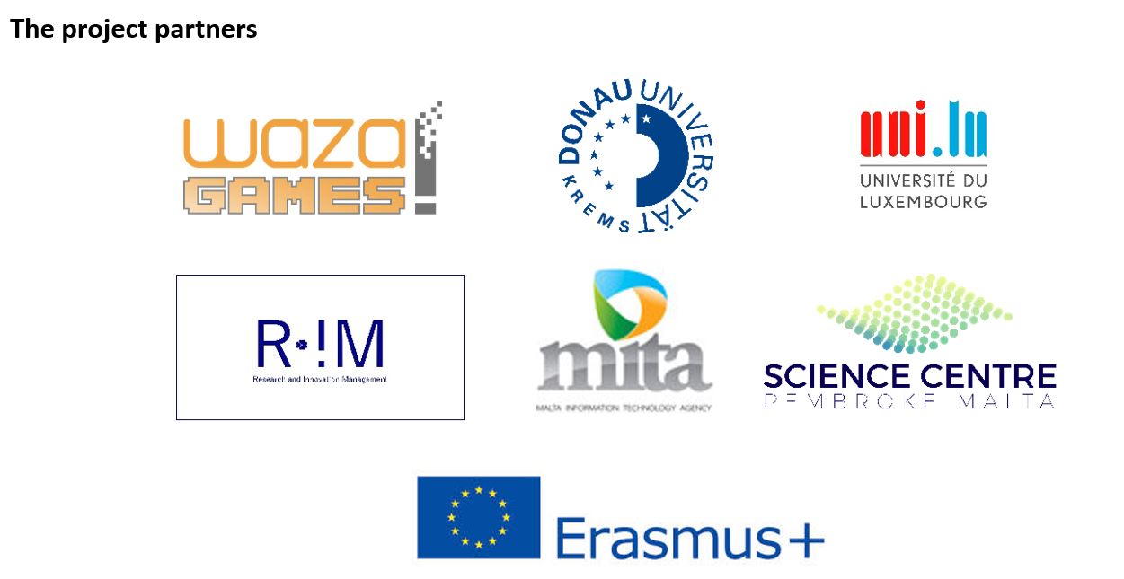 Let’s create games for education! The ERASMUS+ project ‘Create Digital Games for Education’ (CDG4E)