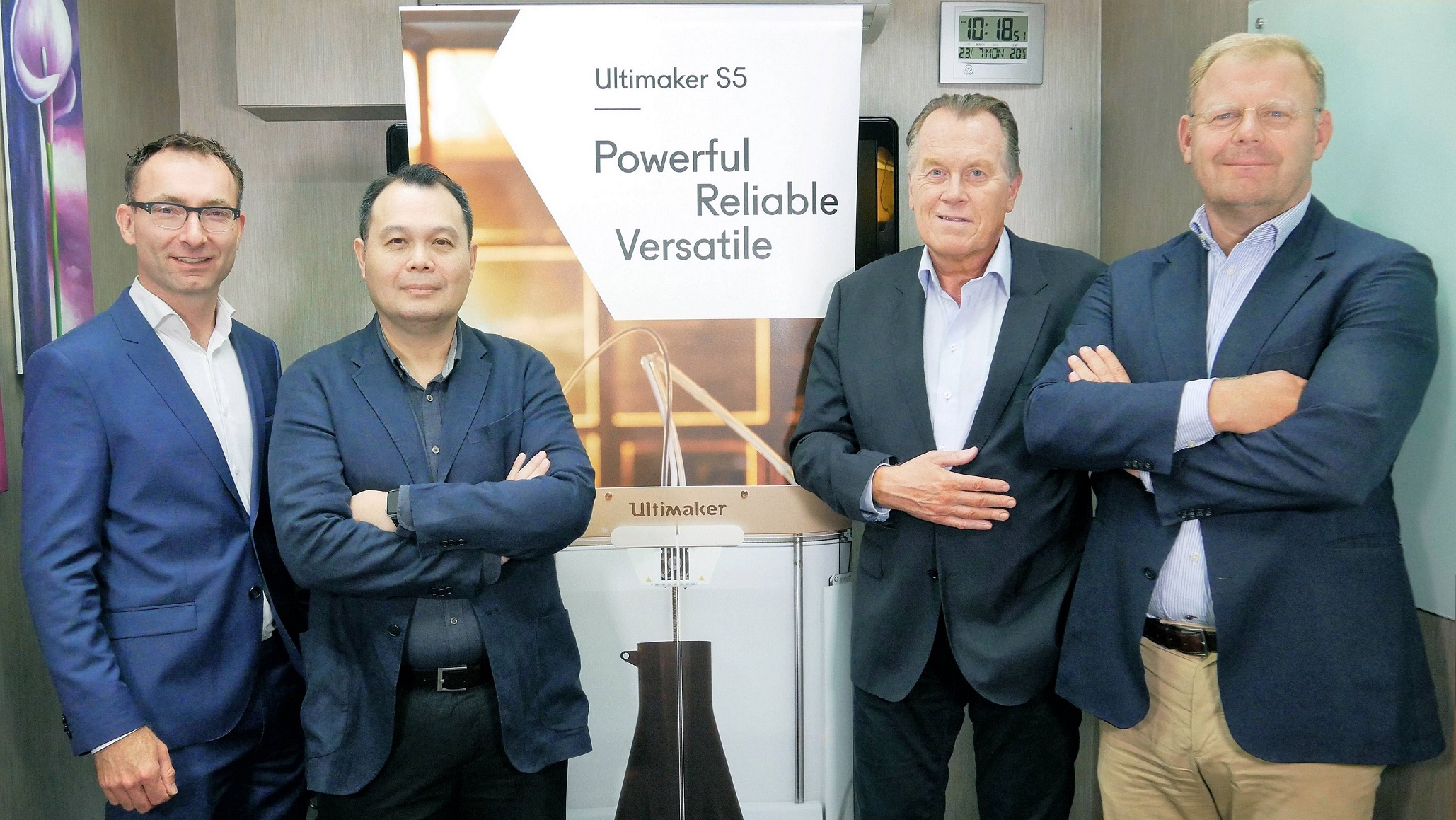 Ultimaker weitet internationale Aktivitäten aus: Weiteres Büro in der Region Asien-Pazifik in Singapur eröffnet