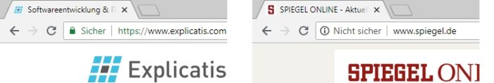 Explicatis rät: Eigene Website jetzt verschlüsseln! Explicatis rät: Eigene Website jetzt verschlüsseln!