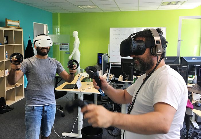 Zusammenarbeiten in der virtuellen Realität