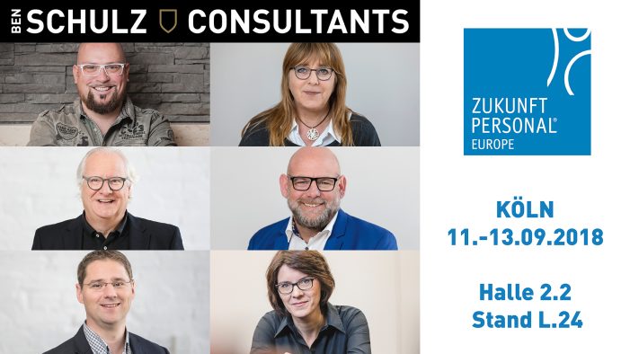 Ben Schulz & Consultants im September 2018 auf der Zukunft Personal in Köln