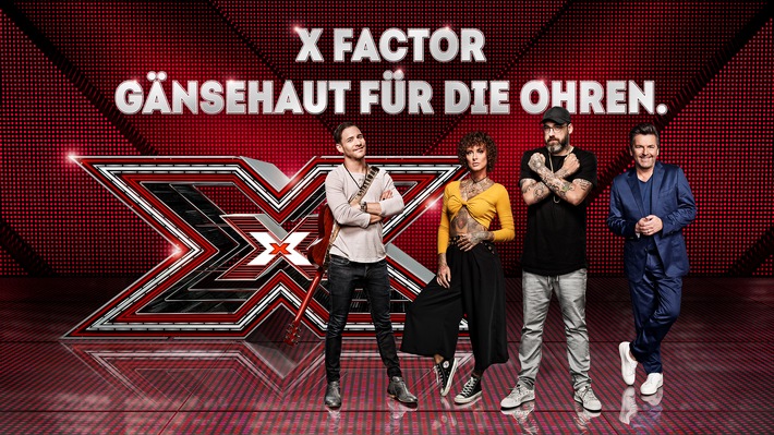 Gänsehaut für die Ohren: Sky wirbt umfangreich zum Start der Musik-Entertainment-Show „X Factor“ (FOTO)