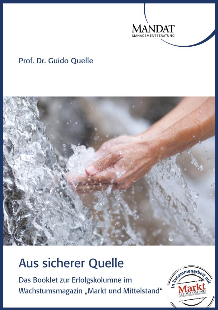„Aus sicherer Quelle“ „Aus sicherer Quelle“