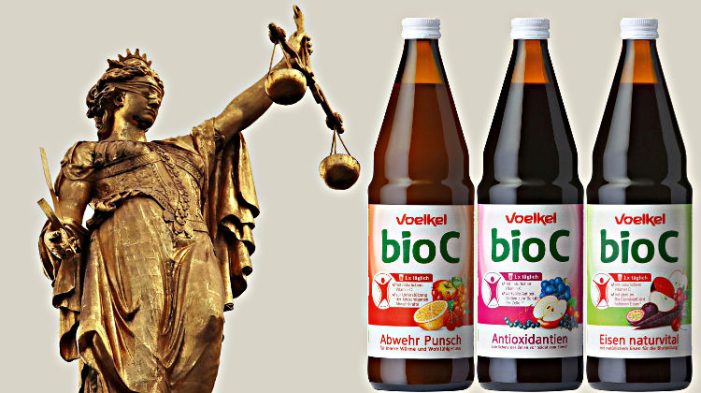 Voelkel Naturkostsafterei erfolgreich gegen Eckes-Granini Voelkel Naturkostsafterei erfolgreich gegen Eckes-Granini