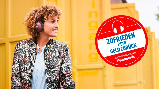 Geld-Zurück-Aktion für Kopfhörer von Panasonic / Kunden profitieren von Panasonic Handels-Aktion (FOTO)