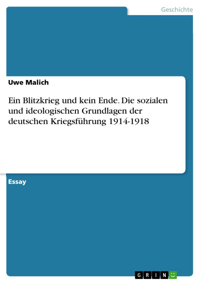 Erster Weltkrieg: Zähe Massenschlacht statt Blitzkrieg