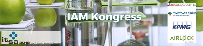 IAM-Kongress auf der it-sa: „IAM-Projekte erfolgreich umsetzen“
