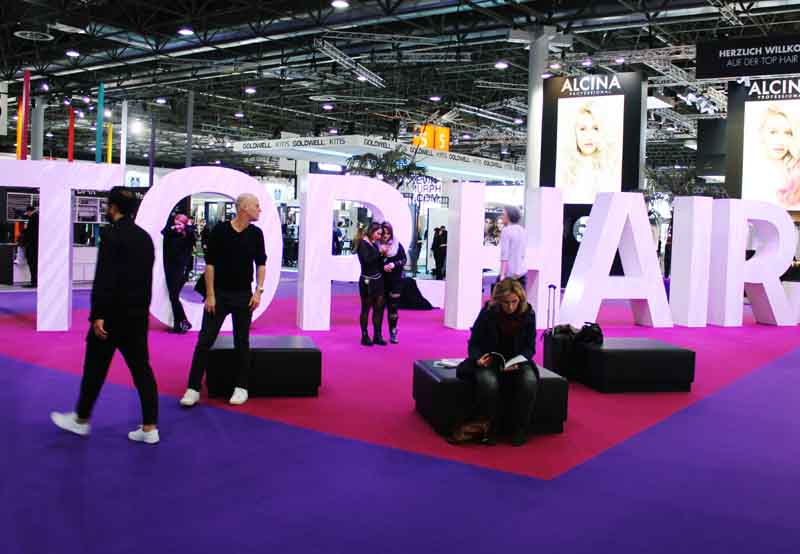 LK übernahm die Komplettausstattung für Messedoppel Top Hair und Beauty