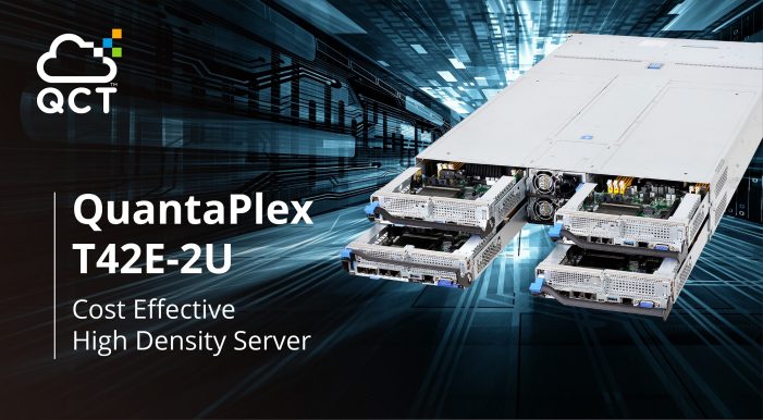 QCT erweitert sein Hardware Portfolio um einen kostengünstigen High-Density Server