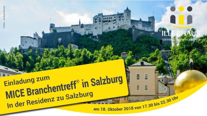 Einladung an Spezialisten der Meeting- und Eventbranche