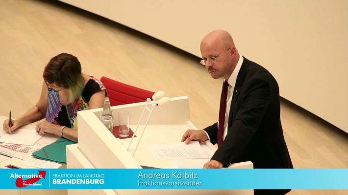 Andreas Kalbitz zur rot-roten Landesregierung aus SPD und Linken unter Woidke: „Eine Regierung, die vor allem eines kann: schlecht führen, also schlecht regieren.“