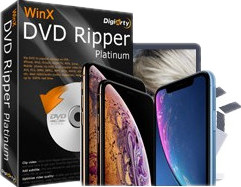 DVD auf iPhone Xs: WinX DVD Ripper Platinum 8.8.1 steht für alle neuen iPhone Modelle 2018 bereit